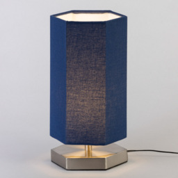 Glow Hexagon Table Lamp - Blue - thumbnail 2