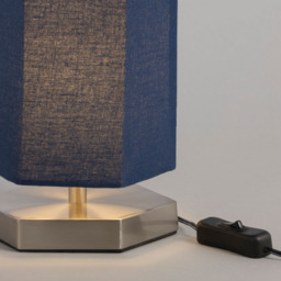 Glow Hexagon Table Lamp - Blue - thumbnail 4