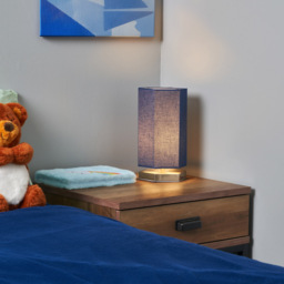 Glow Hexagon Table Lamp - Blue - thumbnail 7