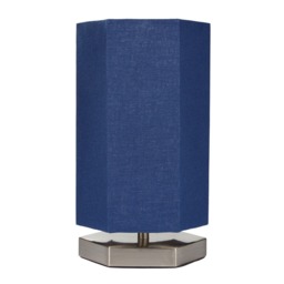 Glow Hexagon Table Lamp - Blue - thumbnail 5