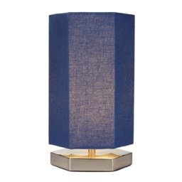Glow Hexagon Table Lamp - Blue - thumbnail 1