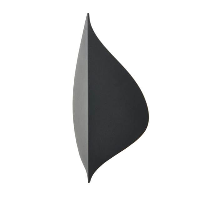 Arow LED Leaf Style Outdoor Wall Light - Anthracite - image 1