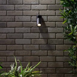 Irela 1 Light Adjustable Spotlight Wall Light - Black - thumbnail 5