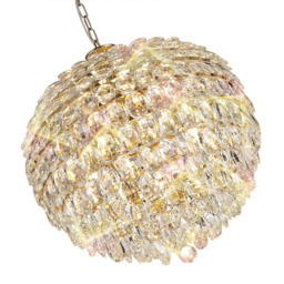 Visconte Maine 9 Light Crystal Ceiling Pendant - Gold - thumbnail 6