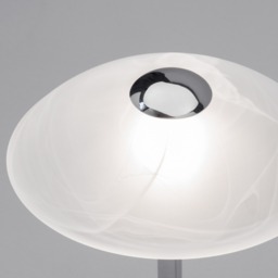 2 Pack of Alabaster Shade Touch Table Lamp - Chrome - thumbnail 5