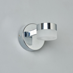 Calore 1 Light LED Bathroom Wall Light - Chrome - thumbnail 3