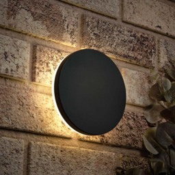 Diosa LED Round Outdoor Wall Light – Anthracite - thumbnail 5