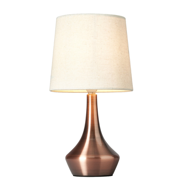 Barlie Bedside Table Lamp - Brushed Copper - image 1