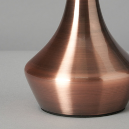 Barlie Bedside Table Lamp - Brushed Copper - thumbnail 4