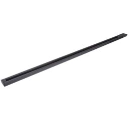 1 Metre Single Mains Lighting Track - Black