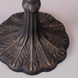 Tiffany by Tiff 2 Light 40cm Art Deco Floor Lamp - Antique Brass - thumbnail 6