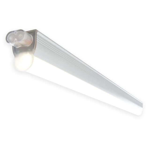 Logan 50cm Natural White LED Under Kitchen Cabinet Link Light - Aluminium - image 1
