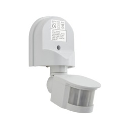 Luton Outdoor 180 Degree PIR Sensor - White