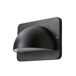 Jacinta 10 Watt LED Outdoor Wall Light - Black - thumbnail 1