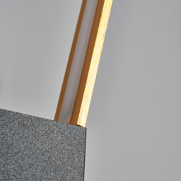 Visconte Strasbourg LED Wall Light - Black and Gold - thumbnail 4