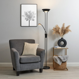 Mother & Child LED Floor Lamp - Satin Black - thumbnail 6