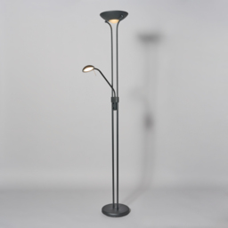 Mother & Child LED Floor Lamp - Satin Black - thumbnail 2