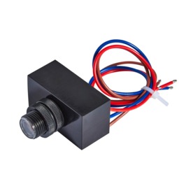 Luke Outdoor Dusk to Dawn Light Sensor - Black - thumbnail 1