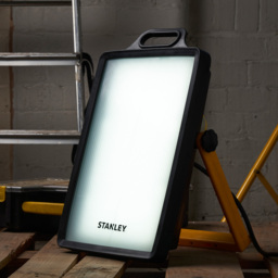 Stanley 50 Watt LED Portable Outdoor Area Panel Work Light - Yellow and Black - thumbnail 7