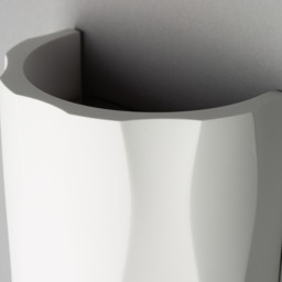Kilda Paintable Plaster LED Up and Down Wall Light - White - thumbnail 4