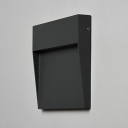 Ciar 16cm Square LED Outdoor Guide Wall Light - Anthracite - thumbnail 3