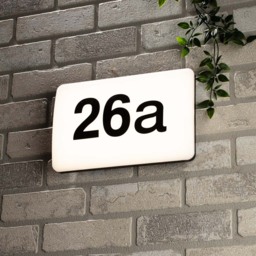 2 Pack of Deur LED Outdoor Door Light with Numbers and Sensor - Black and White - thumbnail 6