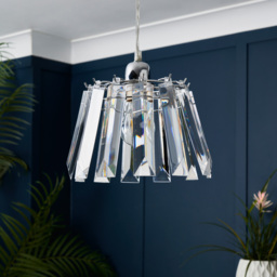 Layka Easy to Fit Pendant Shade - Clear - thumbnail 5
