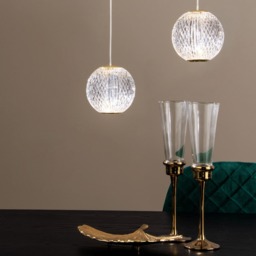 Visconte Tutti Single Ceiling Pendant Light - Gold - thumbnail 5