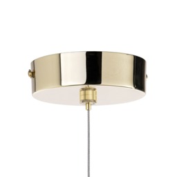 Visconte Tutti Single Ceiling Pendant Light - Gold - thumbnail 7