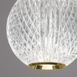 Visconte Tutti Single Ceiling Pendant Light - Gold - thumbnail 4