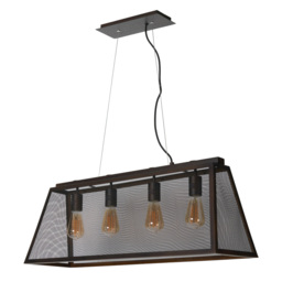 Mesh Diner Ceiling Pendant - Brushed Bronze - thumbnail 5