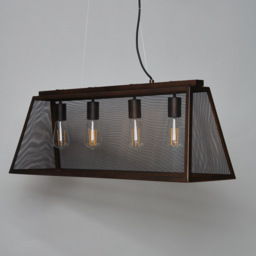 Mesh Diner Ceiling Pendant - Brushed Bronze - thumbnail 3
