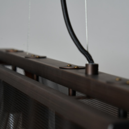 Mesh Diner Ceiling Pendant - Brushed Bronze - thumbnail 4