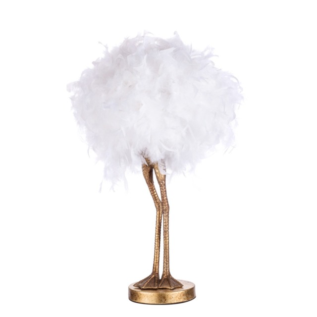 Oscar Ostrich Legs Table Lamp - Gold - image 1
