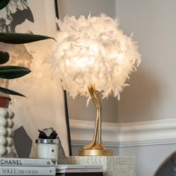Oscar Ostrich Legs Table Lamp - Gold - thumbnail 7