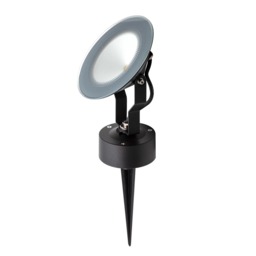 Wallis 12 Watt Outdoor LED Spike, Spot or Wall Light - Black