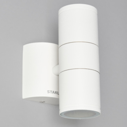 Stanley Arda Outdoor 2 Light Up & Down Wall Light - White - thumbnail 3