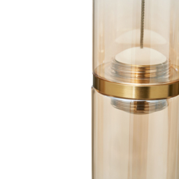 Visconte Bjorn LED 5 Light Glass Diner Bar Pendant - Champagne - thumbnail 6