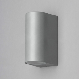 Irwell 2 Light Up and Down Outdoor Wall Light - Silver - thumbnail 3