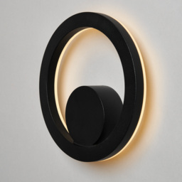 Dipa LED Outdoor Wall Light - Black - thumbnail 2