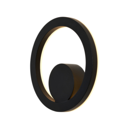 Dipa LED Outdoor Wall Light - Black