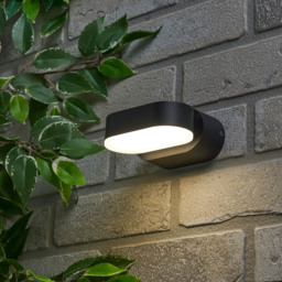 Stanley Medway Outdoor LED Swivel Wall Light - Black - thumbnail 6