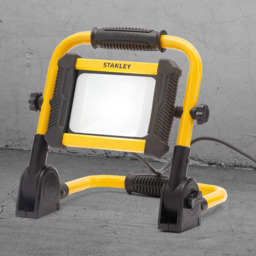 Stanley 10 Watt LED Portable Outdoor Folding Work Light - Yellow and Black - thumbnail 4