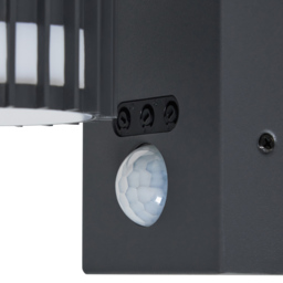 Veda 2 Light Outdoor Up and Down Wall Light with PIR Sensor - Anthracite - thumbnail 6