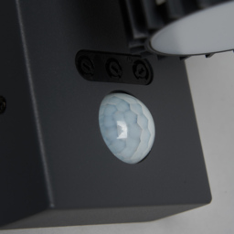 Veda 2 Light Outdoor Up and Down Wall Light with PIR Sensor - Anthracite - thumbnail 4