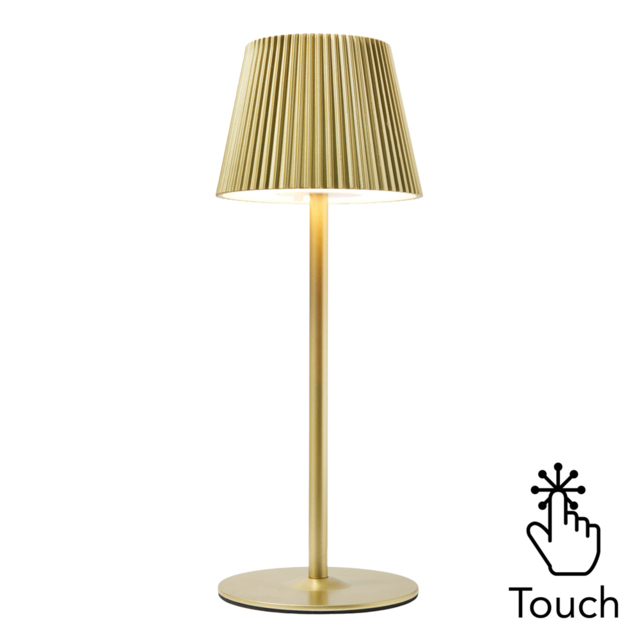 Elowen Rechargeable LED Table Lamp - Gold - image 1