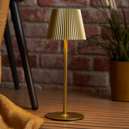 Elowen Rechargeable LED Table Lamp - Gold - thumbnail 9