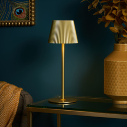 Elowen Rechargeable LED Table Lamp - Gold - thumbnail 8