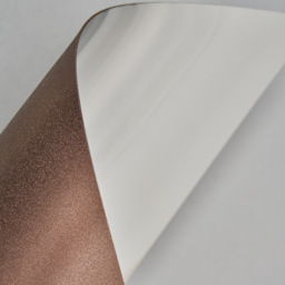 Visconte Troyes Small Wavy LED Wall Light - Brown and Chrome - thumbnail 4