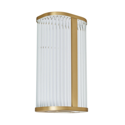 Perseus 8 Watt CCT LED Bathroom Wall Light with Opal Glass - Brass - thumbnail 6